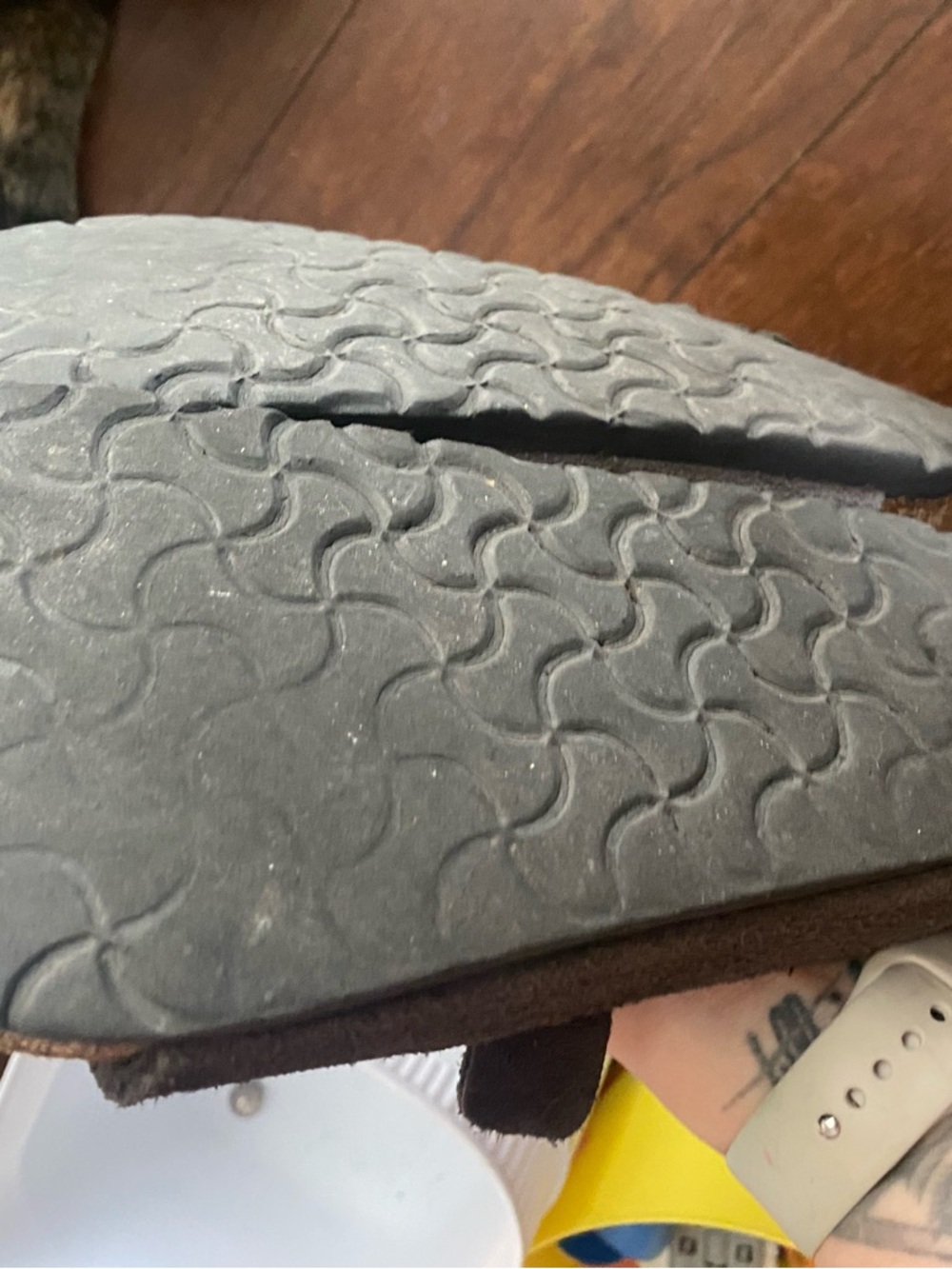 Birkenstock Arizona Sandals - Brown
Suede, Size 37 (US 6) - $25 - Picture 4 of 5